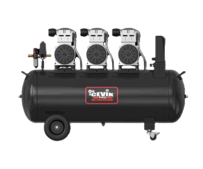 COMPRESOR SILENT 150L 6HP S/A CEVIK PRO CA-PRO156SILENT