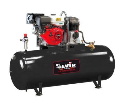 COMPRESOR GASOLINA 270LT 11HP GX340 CEVIK PRO CA-PRO27011PETR