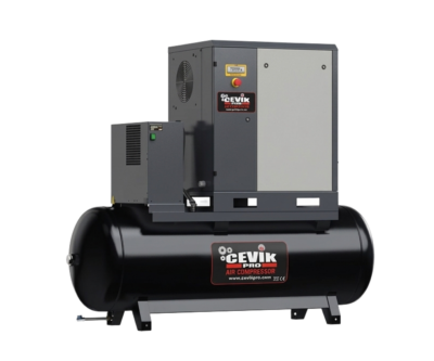 COMPRESOR TORNILLO 20HP 500LT SECADOR CEVIK PRO CA-CT20D-500